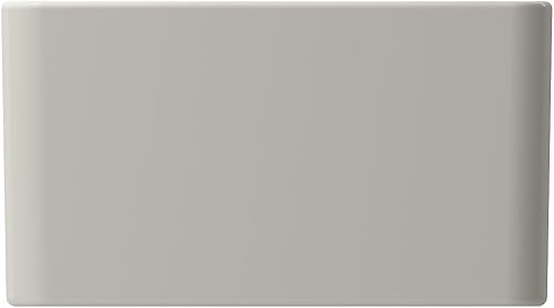 Miniatura 111 de BOCCHI Classico Farmhouse Delantal de arcilla refractaria delantera de 20 pulgadas. Fregadero de cocina de un solo tazón con rejilla inferior Café