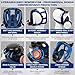 Full Face Respirator Gas Mask - Upgrade 6801 Reusable Respirator Mask with Filters, Dust Mask Against Chemicals Organic Vapor Formaldehyde Gases for Paint Spray Epoxy Resin Welding Sawing Industry
