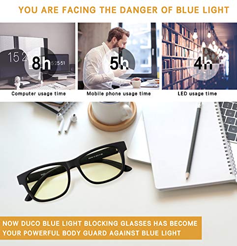 Duco Blue Light Blocking Glasses Gamer Glasses And Computer Gaming Glasses #TOP5