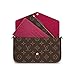 Louis Vuitton Monogram Canvas Felicie Chain Wallet M61276