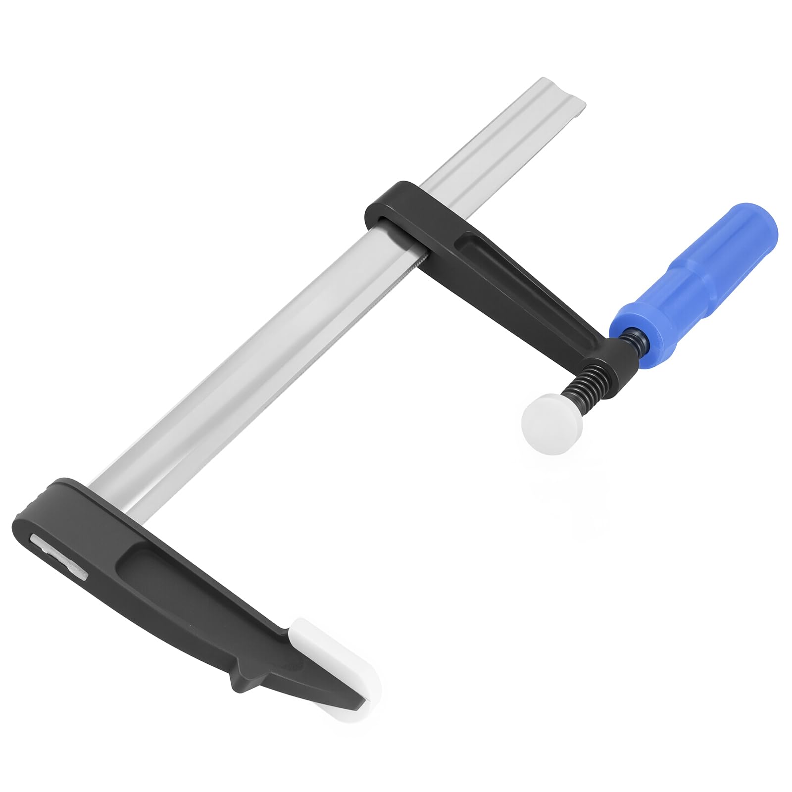 4er Set Schraubzwingen, 300mm Spannweite Schraubzwinge Groß Schraub Zwinge für Möbelmontage, Autoreparatur, Holzbearbeitung, 80mm Ausladung, 270 kg Spannkraft
