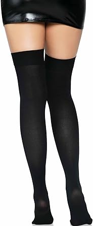 Leg Avenue Women's Solid Hue Thigh Highs