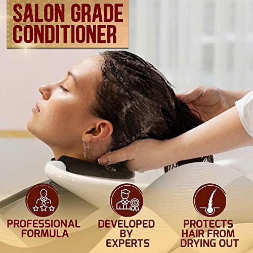 Pure Nature Lux Spa UNKNOWN Moroccan Argan Oil Conditioner - Sulfate Free Products For Women And Men - Deep Moisturizing For Dry, Curly, Colored, Damaged Hair thumb #4