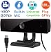 Produktbild Full HD 1080P Webkamera (30fps), Plug & Play USB Webcam mit integriertem Dual Mikrofon, Facial-Enhancement-Technologie, Multi-kompatibel, für Videokonferenzen, Aufnahme und Streaming