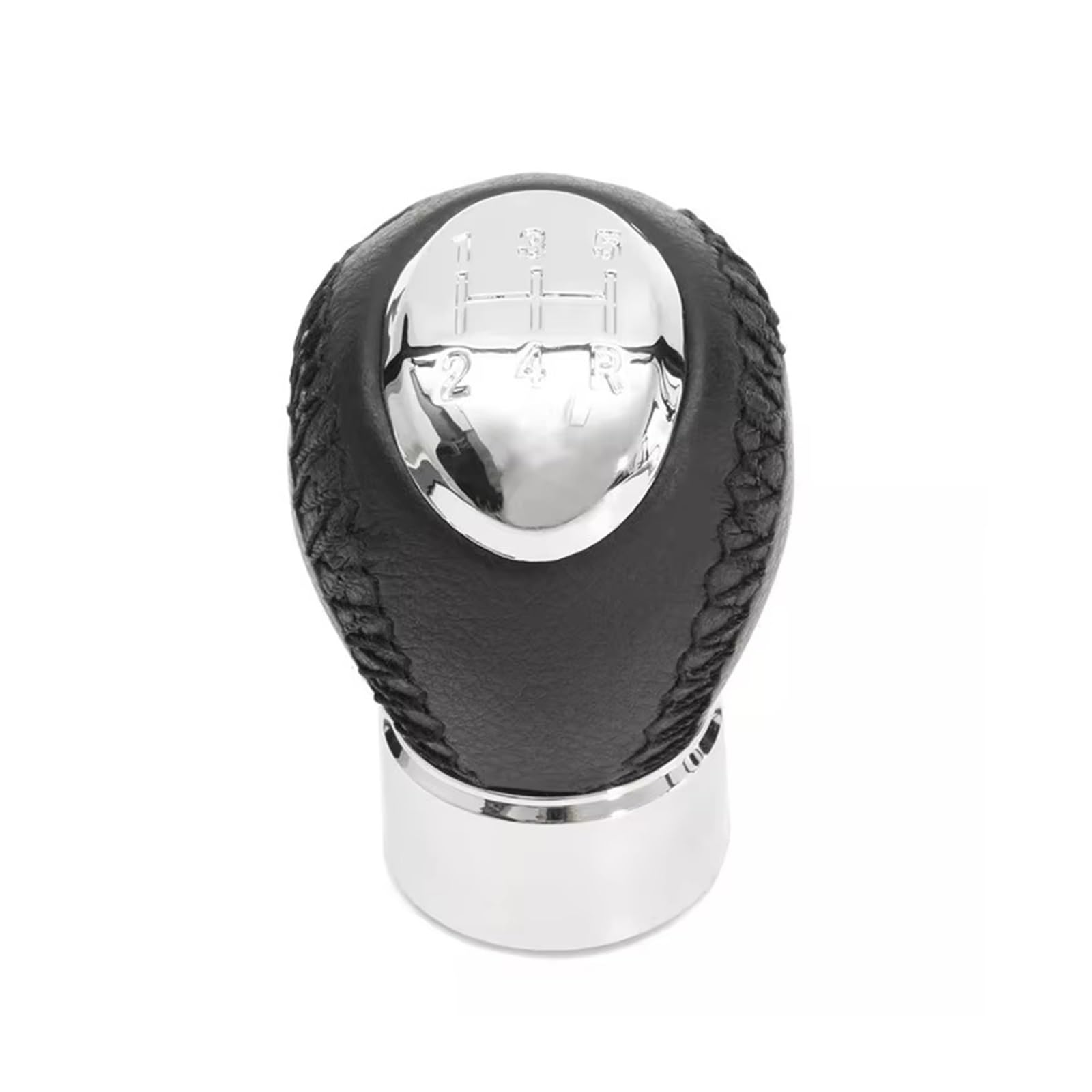 Hguvsjd Black Stitch 5-Speed Car Shift Gear Knob For Mazda 3 Bk 5 Cr 6 For Gg/Gy For Mpv For Premacy Cp 323/323F Bj 626 Gear Shifter Stick Pen Speed Mt Shift Knob Transmission Shifter Lever(Black Stitch 5-Speed)