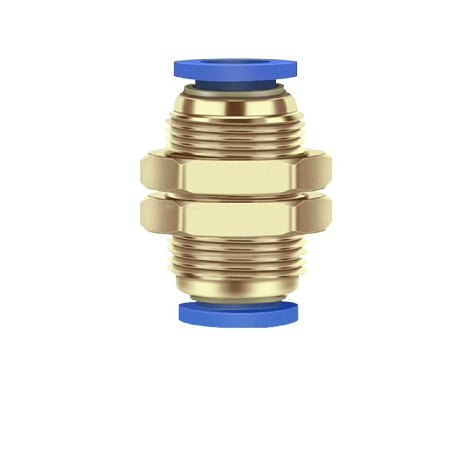 Pneumatic Fitting Pipe Connector Quick Release Coupling 4 6 8 10 12mm PU PV PE HVFF PY PZA PK PM PSA Tube Connectors (Color : PM, Size : 10mm)