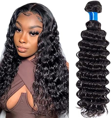 Amazon.com : Cranberry Hair Deep Wave Bundles Human Hair Brazilian ...