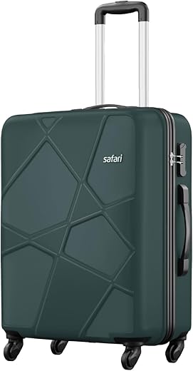 Safari Pentagon 65cm Medium Checkin Trolley Bag Hard Case Polypropylene 4 Wheels 360 Degree Wheeling System Luggage, Travel Bag, Suitcase for Travel, Trolley Bags for Travel,…