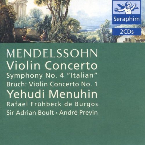 Sym 4 Italian/Con Vn 1 [Audio CD] Mendelssohn and Bruch