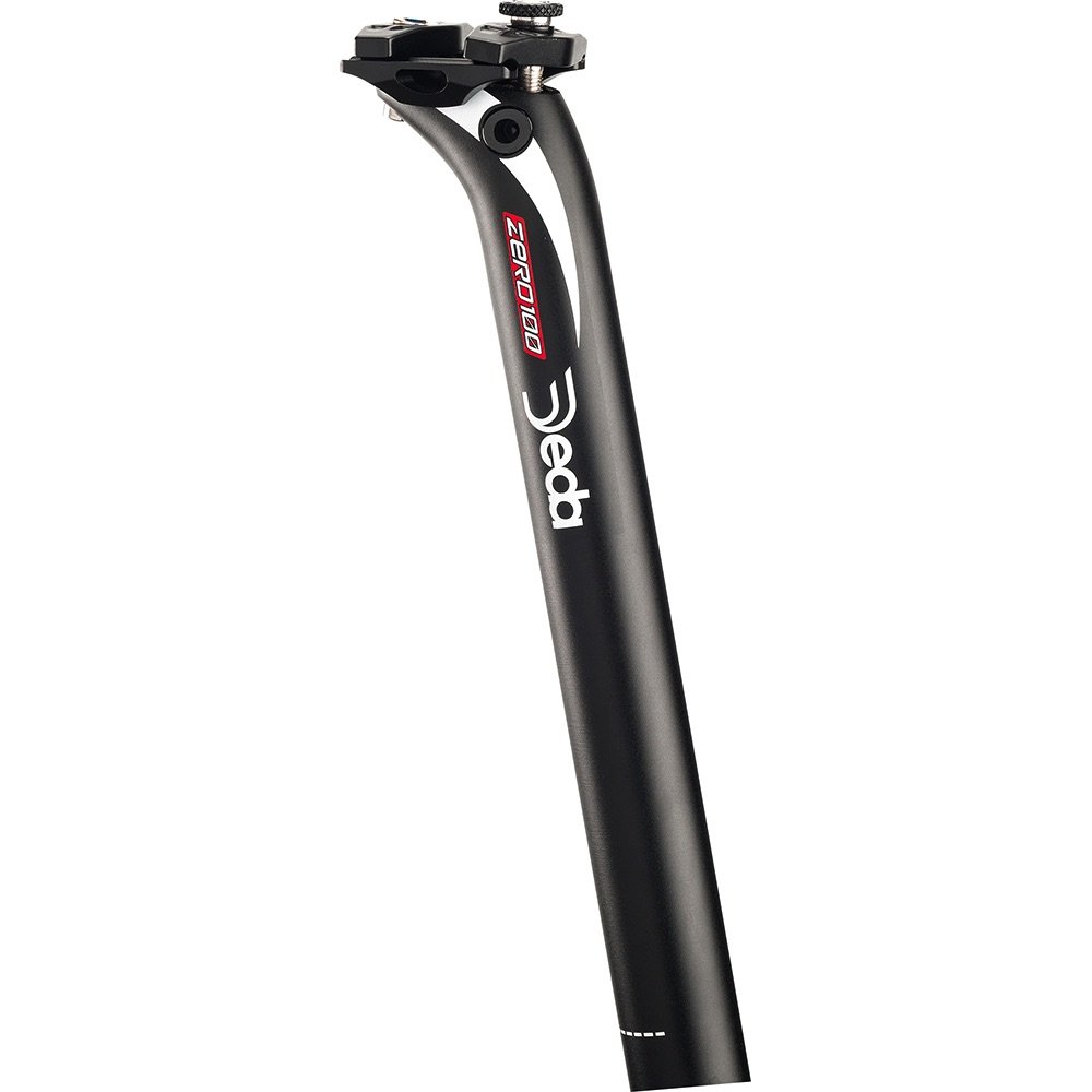 Tige de selle de vélo Deda Elementi Zero 100 serrage micrométrique noir - 2