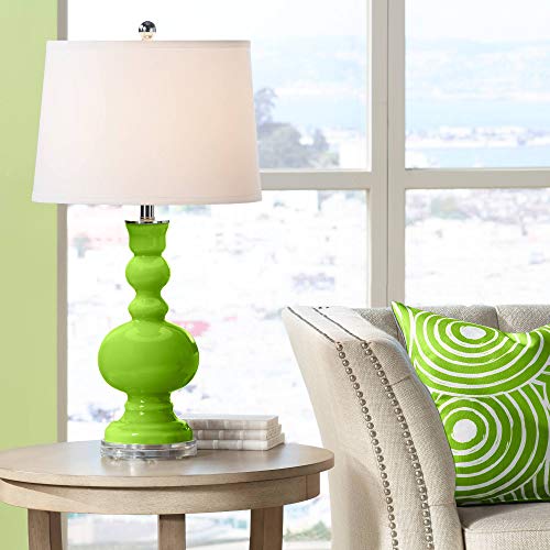 Color + Plus Neon Green Apothecary Table Lamp #TOP9