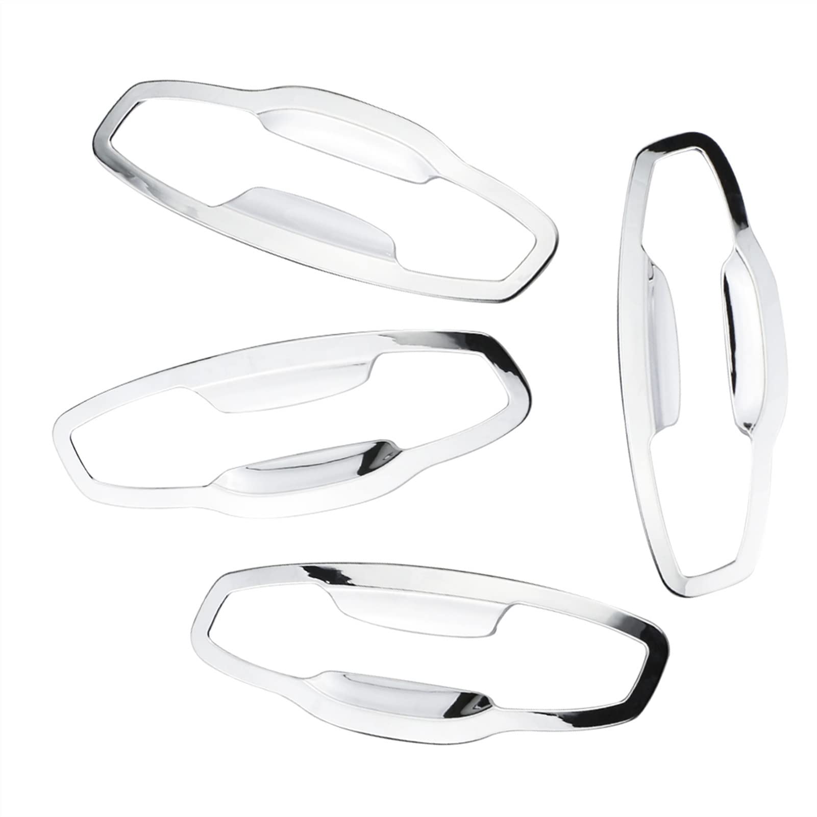 Qwqthgs One Color Car Exterior Door Handle Cap For Vw Golf 7 Vii Mk7 Gti R Gte Gtd .5 2012-2019 Exterior Car Door Handle Cover Bowl Protect Sticker Trim