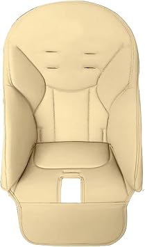 1/4 Pcs Baby Dining Chair Cover with Comfortable Pad Baby PU Leather Dining Chair Cover Meal Cushion Children Baby Booster Seat High Chair Accessories Kitchen Chair Cover High Chair Cushion Washable