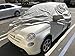 CarsCover Custom Fits for Fiat 500 / 500C Car Cover for 5 Layer Heavy Duty Ultrashield
