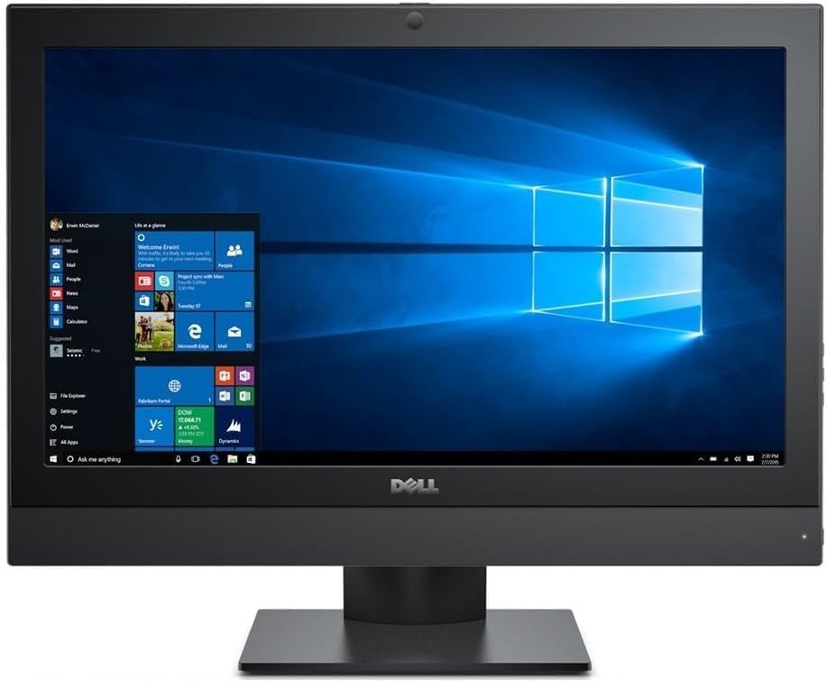 Dell optiplex 3240 All in One, Intel i5-6500, 16GB Ram, 256GB SSD Drive,USB WiFi, 21.5 Screen, Windows 10 pro (Renewed)