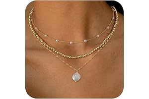 Stunning Stacked Pearl Necklace