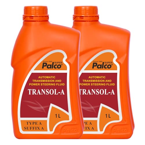 Image of PALCO TRANSOL-A | Transmission Oil - Type A Suffix A | Low Coefficient of Friction for manual Transmissions Gear Oil | Synchromesh Gears and Automatic and Power Steering Oils 1 Litre (Pack of 2)