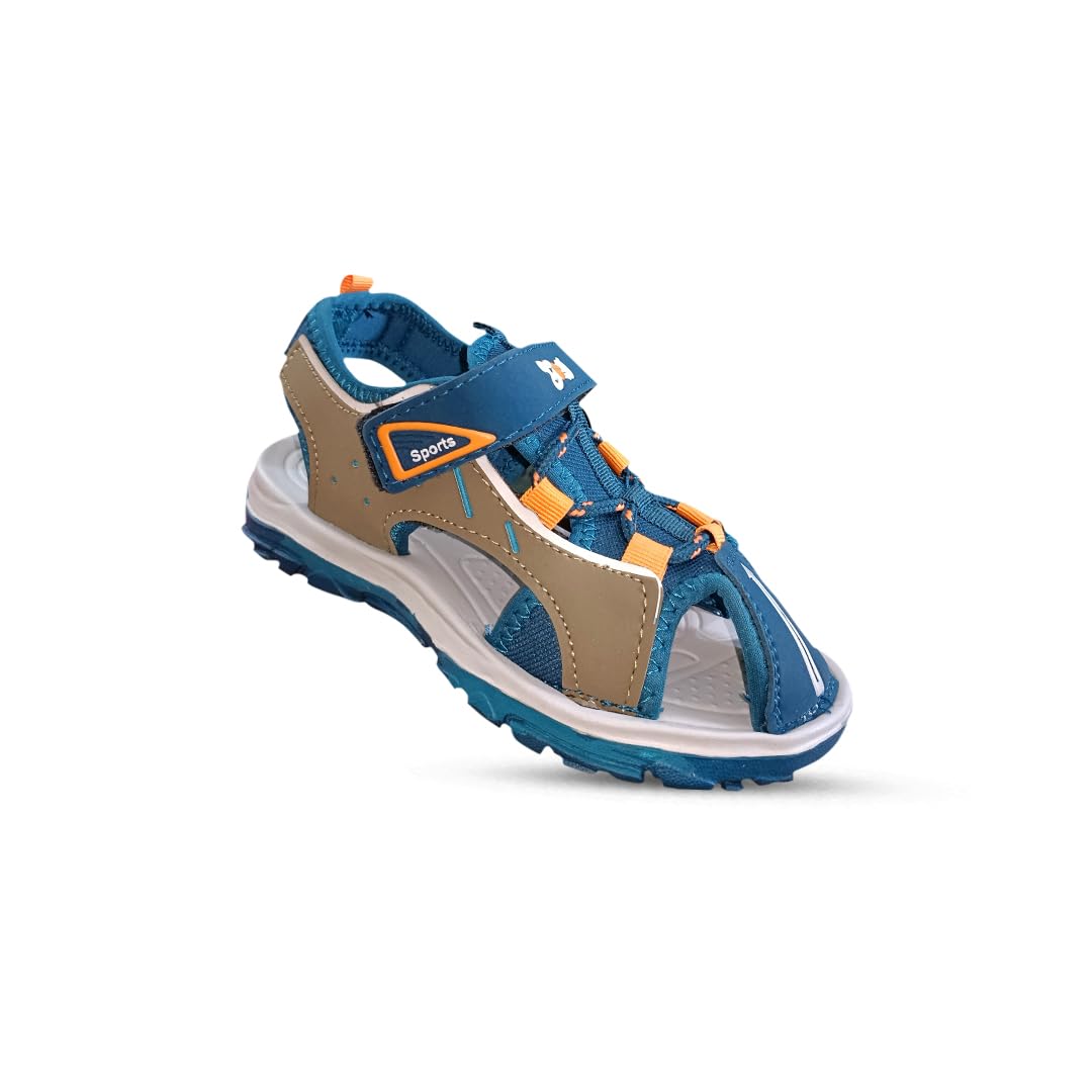 G&D GUYS & DOLLS G&D Synthetic Fashion Flat Sandal for Outdoor and Indoor Wear Stylish Kids Footwear (T.Blue, 1) (B0CVB8WNP3) Amazon Price History, Amazon Price Tracker