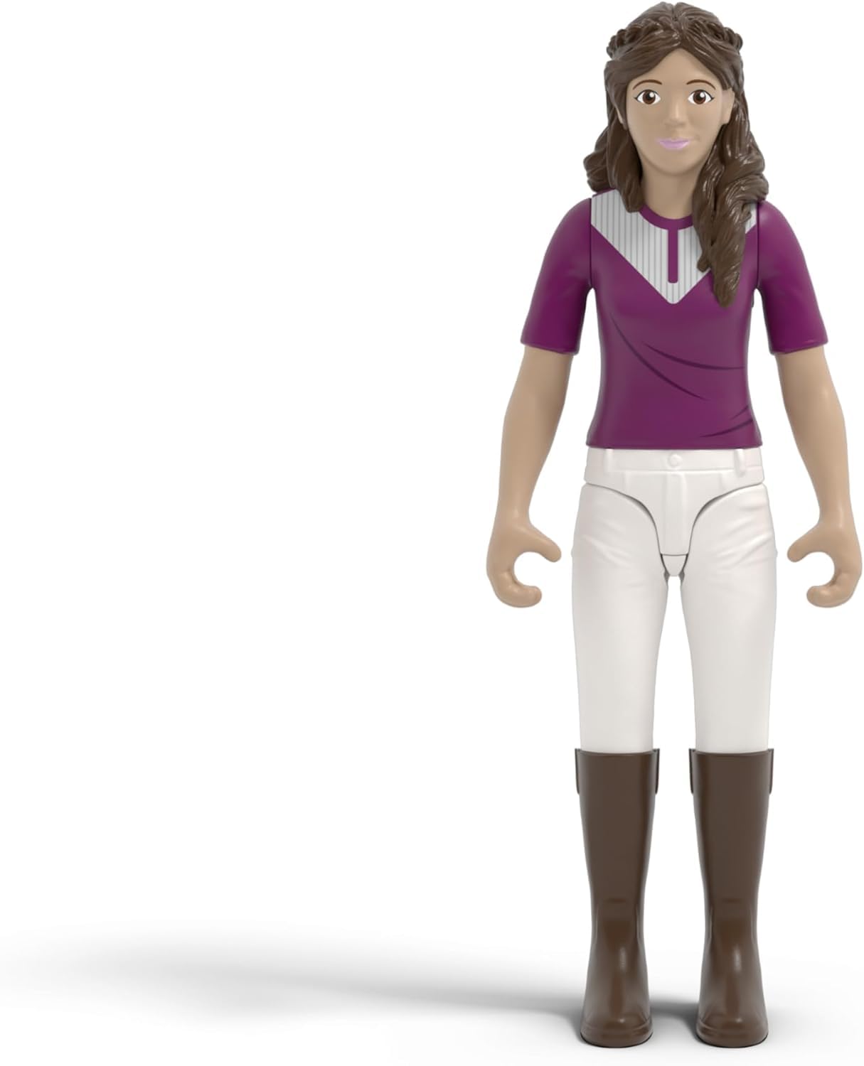 Schleich Horse Club | L’entraînement de Lisa au Tournoi 42776 | Coffret avec Cheval, Poulain, Figurine articulée Lisa, Obstacles & Accessoires d’équitation | Jouet Chevaux dès 5 Ans | 7 pièces