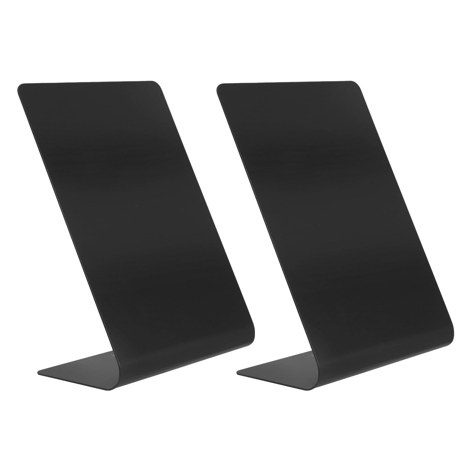 Zerodeko 2 pizarras magnéticas pequeñas: pizarra de mesa de 19 x 13 cm (7,5 x 5,1 pulgadas), de menú borrable para comida, tienda, negocio, boda.