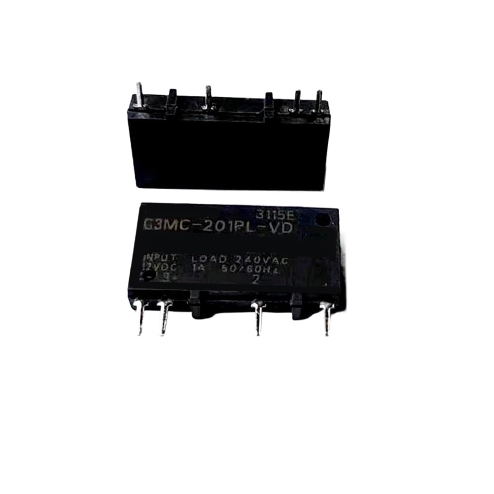 Relais statique G3MC-201PL-VD-12VDC à commutation silencieuse et durable DC12V