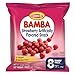 Bamba Strawberry Snacks All Natural Sweet Red Strawberry Bamba Corn Puffs,1.05oz Bag, (Family Pack of 8 Bags)