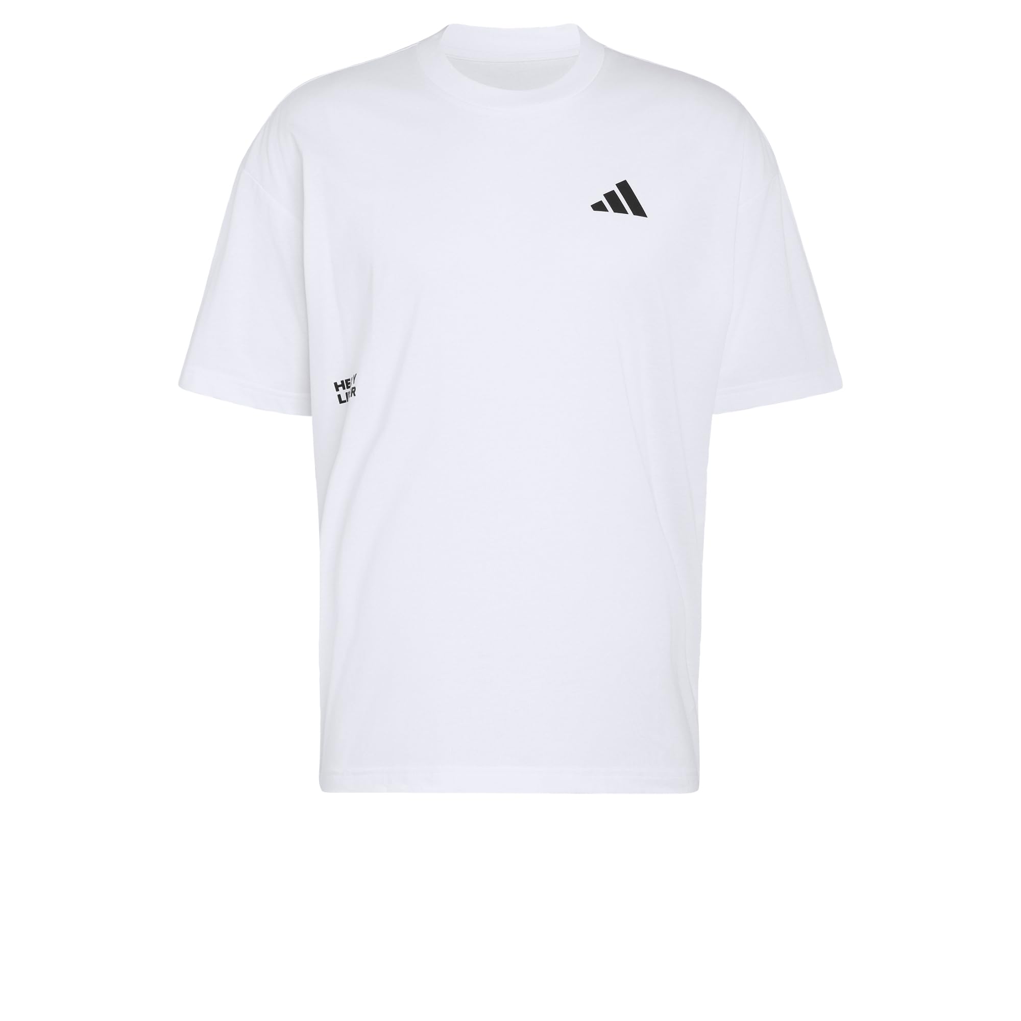 adidas Men's Climacool Fun Training Graphic Shirt, White/Black, XS