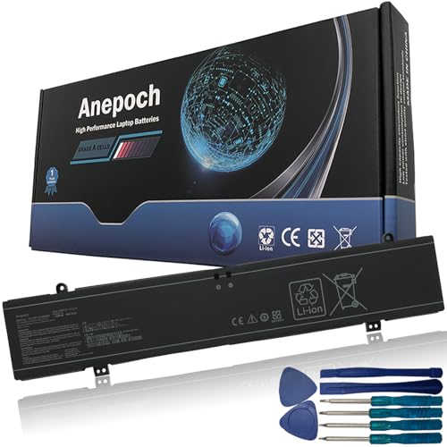 Anepoch C41N2109 Laptop Battery Replacement for ASUS Zephyrus M16 GU604VI GU604VY GU604VZ ROG Flow X16 GV601 Strix G16 G614J Strix G18 G814J Strix Scar 16 G634J Strix Scar 18 G834J 15.52V 90Wh