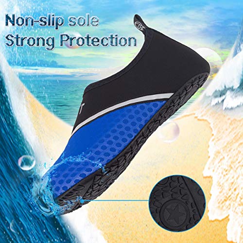 Image of YALOX Water Shoes Women's Men's Outdoor Beach Swimming Aqua Socks Quick-Dry Barefoot Shoes Surfing Yoga Pool Exercise