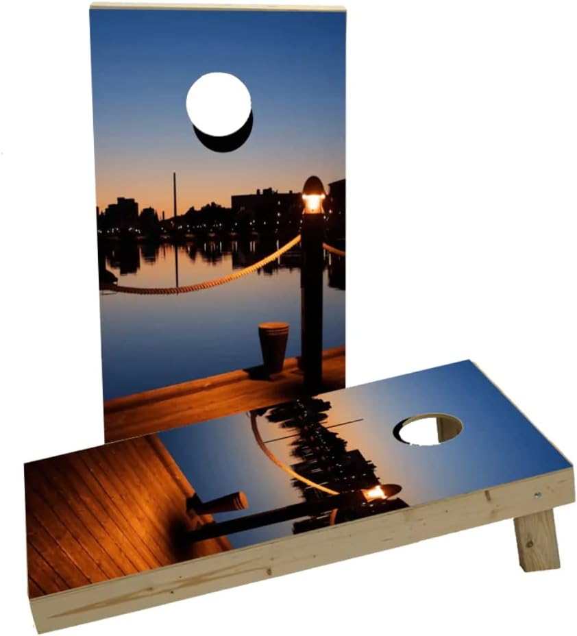 Pier Custom Cornhole Board Game Set
