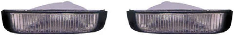 CarLights360 For Buick Regal Parking/Signal Light Assembly Unit 1991 1992 Pair Driver and Passenger Side | Sedan | GM2520137 | GM2521137 | 5975435