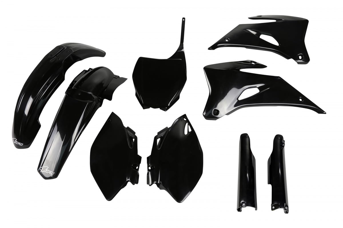 Ufo Black Yakit305f@001 - Full Plastics Kit - Yamaha Yzf 250/450 2006-09