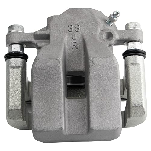 Image of TRQ Rear Right Brake Caliper w /Bracket Passenger Side