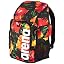 Tropical Flower Black/Orange