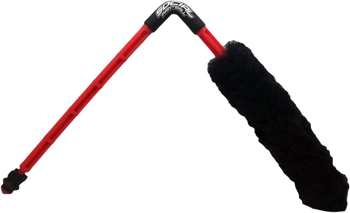 Social Paintball Barrel Maid Swab & Squeegee Cleaner