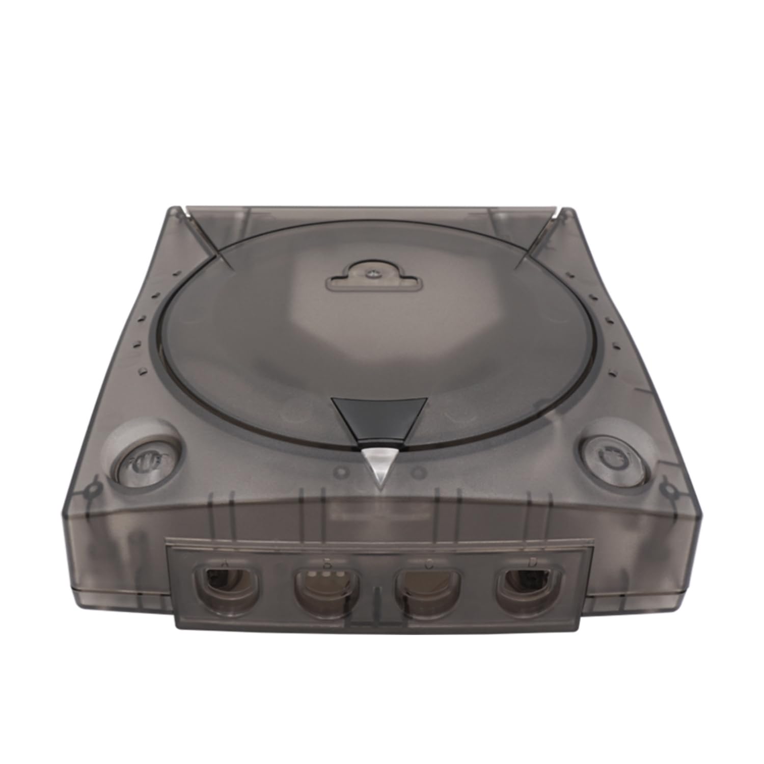 BITFUNX SEGA Dreamcast Guscio di ricambio, custodia protettiva trasparente per console di gioco SEGA Dreamcast