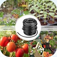 Wasserbewässerungsschlauch - PVC poröser Einweichschlauch Tropfbewässerung Flexible Rasengartenbewässerung für Garten-, Auto-, Boden- und Hofwäsche(10 Meter) – Ansicht 4