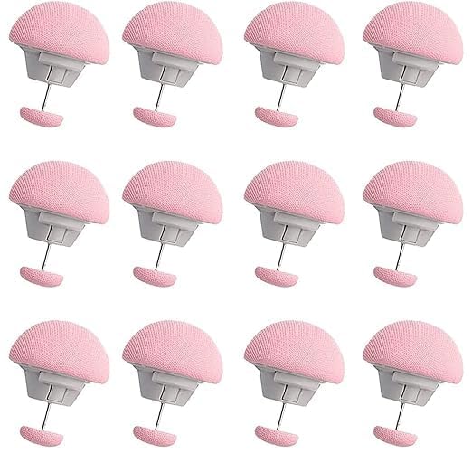 Bed Sheet Clips Non Slip Duvet Cover Clips Blanket Holder Fasteners Mushroom Comforter Fixing Pins Anti Slip Bedding Grippers Mattress Sheet Secure Lock Easy Install Reusable (Pack of 12)-picture-38