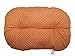 mediatex srl Cuscino Ovale Cane e Gatto in Tessuto 9 Colori 2 Fantasie Vari Utilizzi (Arancio A Pois)