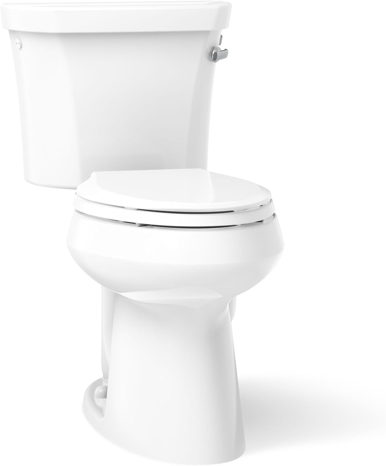 Kohler 3889-TR-0 Highline® Two-piece elongated toilet, 1.28 gpf, White