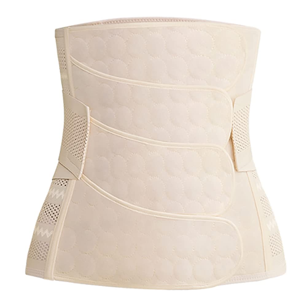 Postparto Mujeres Cinturón de Vientre Cinturón de Soporte de Maternidad Abdominoplastia Prenda de compresión Entrega Natural de Mujeres Embarazadas Cinturón de cesárea Banda Abdominal (Skin Colour L)