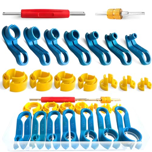 Gasedin 16-Piece AC Fuel Line Disconnect Tool Set