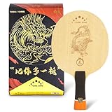 YAN-Long - Pala de ping pong profesional, para jugadores intermedios y avanzados o entusiastas del tenis de mesa (raqueta individual) (FL)
