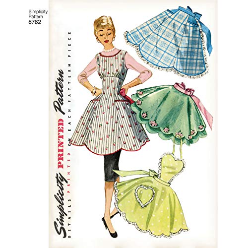 Patron couture tablier annees 50 pour ajuster de la taille S a L - 2