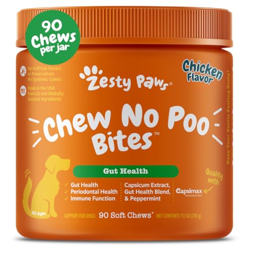 Zesty Paws Chew No Poo Bites