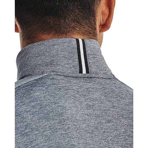 Pull de golf Under Armour Playoff homme col 1/4 zip extensible noir - 4
