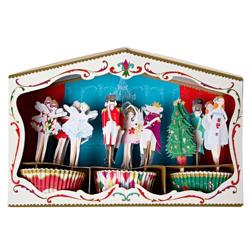 Nutcracker Theatre Cupcake Kit