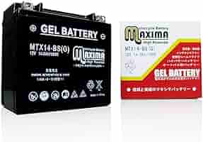 Maxima　バッテリー（新品） Amazon | マキシマバッテリー MTX14-BS シールド式 充電済み