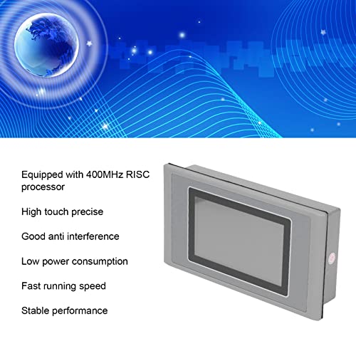 Image of Luocute Small Human Machine Interface 4.3in HMI Display with Capacitive Touch Screen, TFT LCD 400MHz RISC Processor, High Precision, Fast Running Speed, Industrial Touch Screen