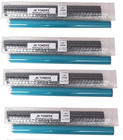 Jk Toners Copier Drum Ir 3570 Imagerunner 2230, 2270, 2830, 2870, 3025, 3025n, 3030, 3035n, 3045, 3045n, 3225, 3230, 3235, 3235i, 3245, 3245i, 3530, 3570, 4570 (Pack of 4) Single Color Toner